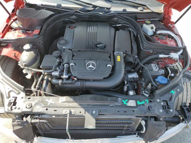 WDDGF4HB9EA952092 - 2014 MERCEDES-BENZ C 250 RED photo 11