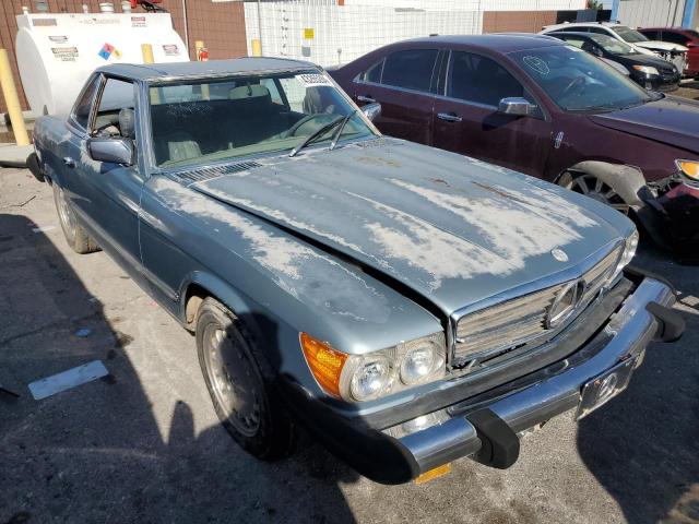 10704412046122 - 1978 MERCEDES-BENZ 450 SL BLUE photo 4