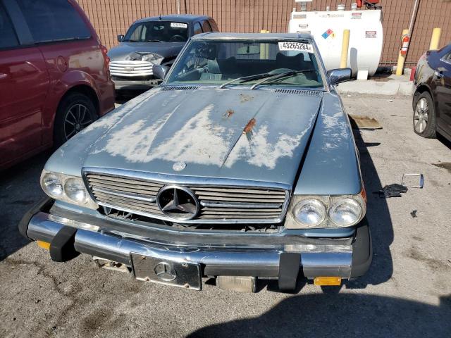 10704412046122 - 1978 MERCEDES-BENZ 450 SL BLUE photo 5