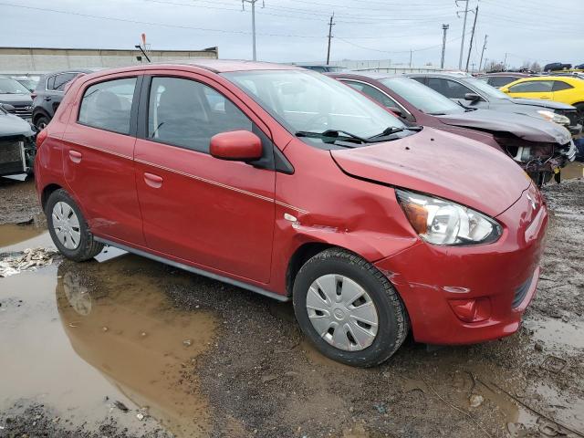 ML32A3HJXFH004123 - 2015 MITSUBISHI MIRAGE DE RED photo 4