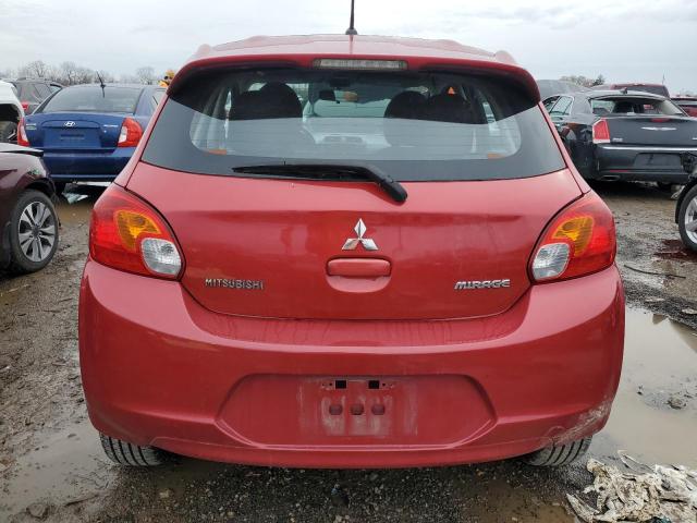 ML32A3HJXFH004123 - 2015 MITSUBISHI MIRAGE DE RED photo 6