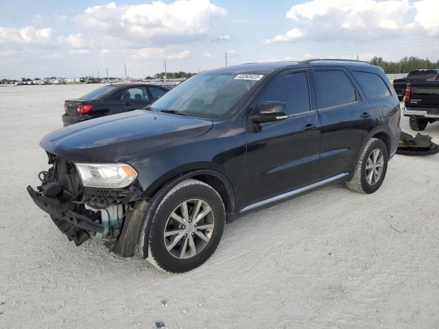 1C4RDHDG7EC590186 - 2014 DODGE DURANGO LIMITED BLACK photo 1