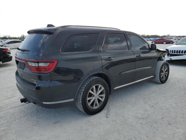 1C4RDHDG7EC590186 - 2014 DODGE DURANGO LIMITED BLACK photo 3