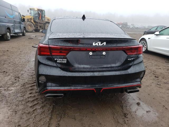 3KPF44AC0NE438143 - 2022 KIA FORTE GT BLACK photo 6