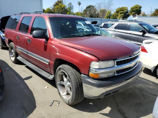 1GNEC16T22J177299 - 2002 CHEVROLET SUBURBAN C1500 BURGUNDY photo 4