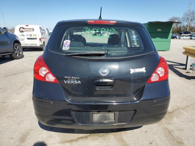 3N1BC1CP8BL431094 - 2011 NISSAN VERSA S BLACK photo 6