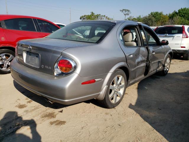 JN1DA31D52T414302 - 2002 NISSAN MAXIMA GLE GRAY photo 3