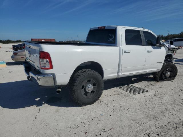 3C6UR5DL6NG142842 - 2022 RAM 2500 BIG HORN/LONE STAR WHITE photo 3