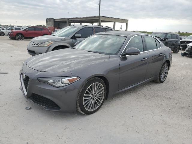 ZARFAMBN4K7615741 - 2019 ALFA ROMEO GIULIA TI GRAY photo 1