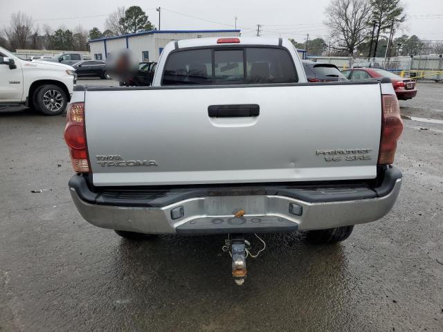 5TETU62N15Z078405 - 2005 TOYOTA TACOMA PRERUNNER ACCESS CAB SILVER photo 6