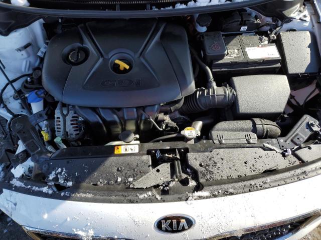 3KPFL4A84HE038797 - 2017 KIA FORTE EX WHITE photo 11