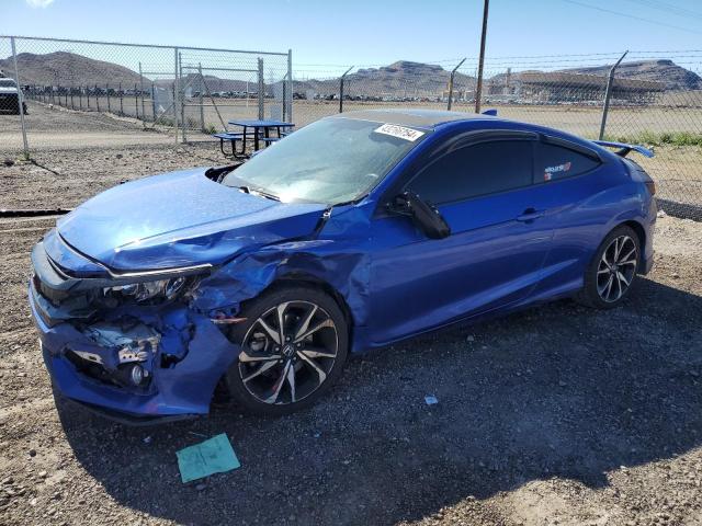 2HGFC3A58HH751420 - 2017 HONDA CIVIC SI BLUE photo 1