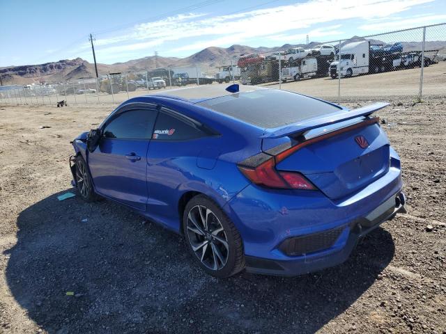 2HGFC3A58HH751420 - 2017 HONDA CIVIC SI BLUE photo 2