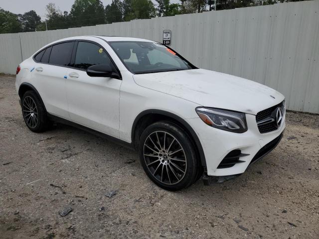 WDC0J4KBXJF420814 - 2018 MERCEDES-BENZ GLC COUPE 300 4MATIC WHITE photo 4