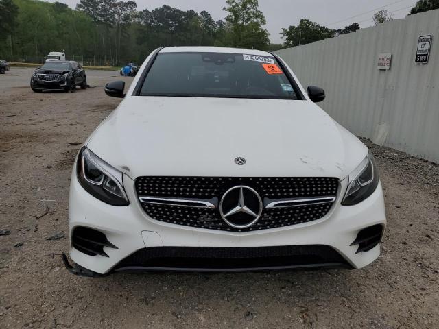 WDC0J4KBXJF420814 - 2018 MERCEDES-BENZ GLC COUPE 300 4MATIC WHITE photo 5