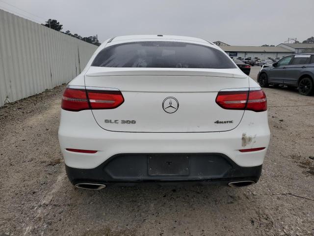 WDC0J4KBXJF420814 - 2018 MERCEDES-BENZ GLC COUPE 300 4MATIC WHITE photo 6