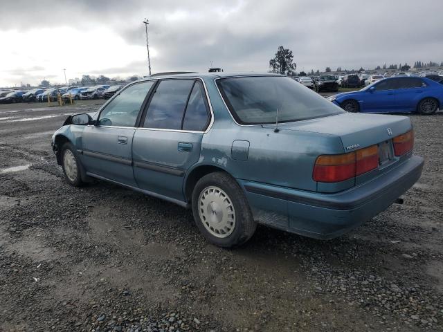 JHMCB7665MC068308 - 1991 HONDA ACCORD EX TURQUOISE photo 2