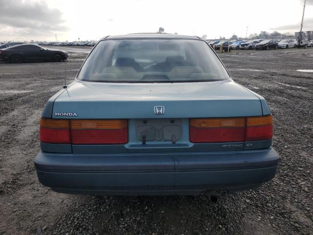 JHMCB7665MC068308 - 1991 HONDA ACCORD EX TURQUOISE photo 6