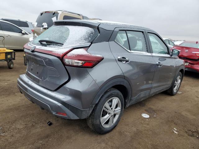 3N1CP5BV4PL548422 - 2023 NISSAN KICKS S GRAY photo 3