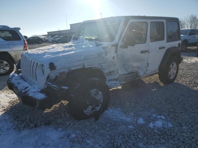 1C4HJXDG0PW558762 - 2023 JEEP WRANGLER SPORT WHITE photo 1