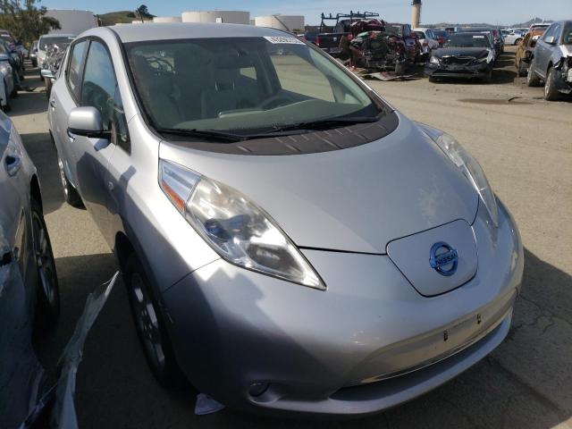 JN1AZ0CP6BT002102 - 2011 NISSAN LEAF SV SILVER photo 4