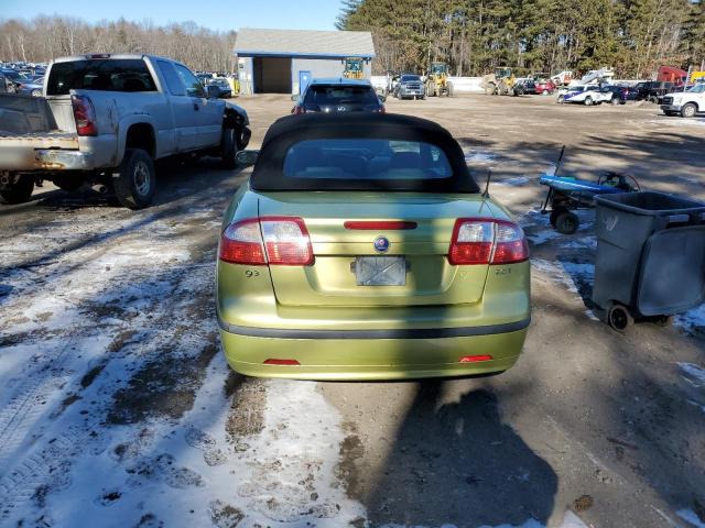 YS3FD75Y456015555 - 2005 SAAB 9-3 ARC GREEN photo 6