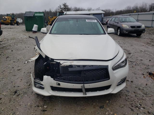 JN1BV7AR4FM409137 - 2015 INFINITI Q50 BASE WHITE photo 5