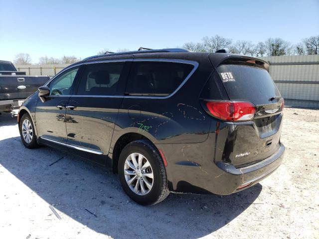 2C4RC1BG5JR253899 - 2018 CHRYSLER PACIFICA TOURING L BLACK photo 2