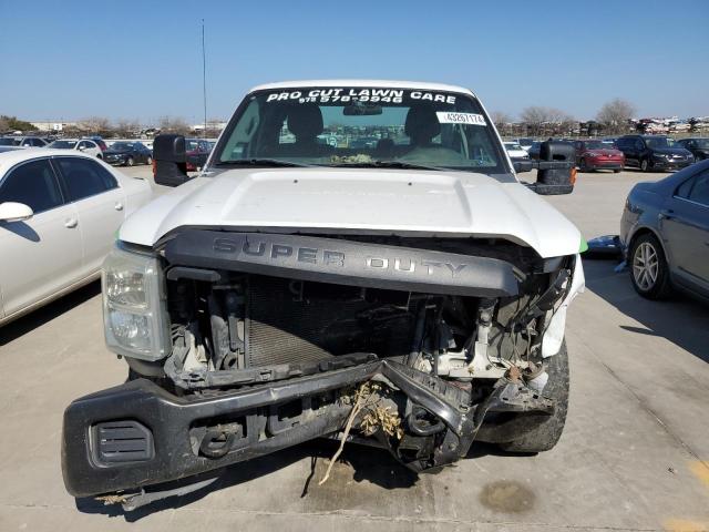 1FT7X2A68DEB30951 - 2013 FORD F250 SUPER DUTY WHITE photo 5