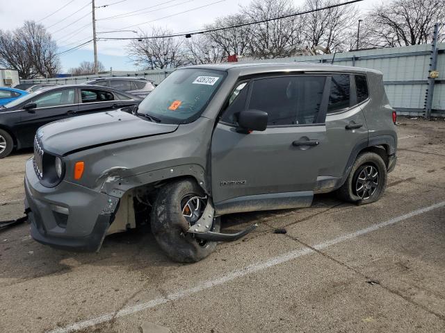 ZACNJDAB9MPM57834 - 2021 JEEP RENEGADE SPORT Մոխրագույն լուսանկար 1