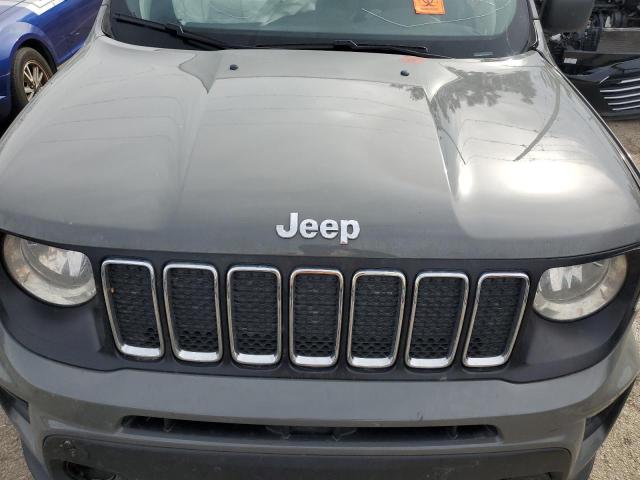 ZACNJDAB9MPM57834 - 2021 JEEP RENEGADE SPORT GRAY photo 12