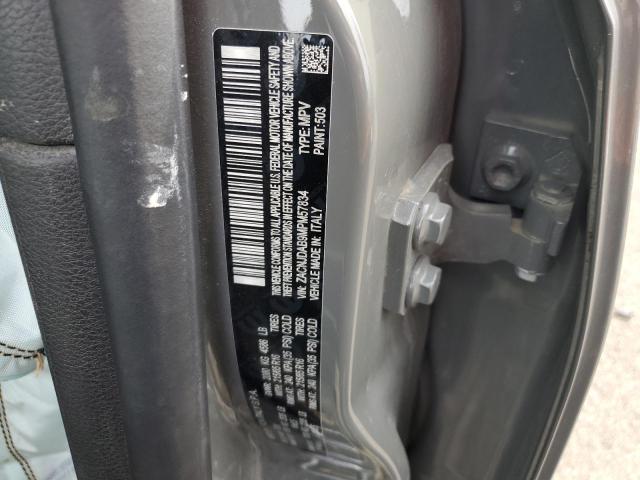 ZACNJDAB9MPM57834 - 2021 JEEP RENEGADE SPORT Մոխրագույն լուսանկար 13