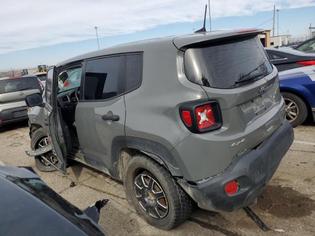 ZACNJDAB9MPM57834 - 2021 JEEP RENEGADE SPORT Մոխրագույն լուսանկար 2