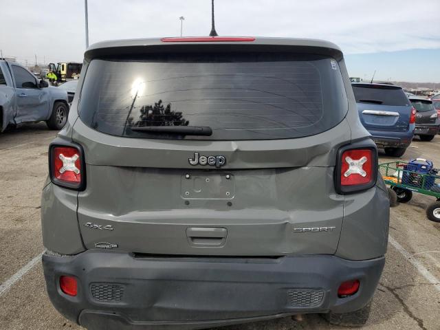 ZACNJDAB9MPM57834 - 2021 JEEP RENEGADE SPORT Մոխրագույն լուսանկար 6