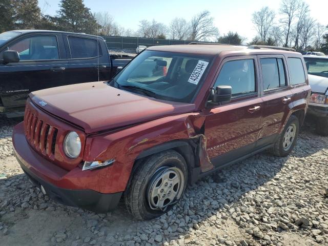 1C4NJPBA7ED774389 - 2014 JEEP PATRIOT SPORT RED photo 1