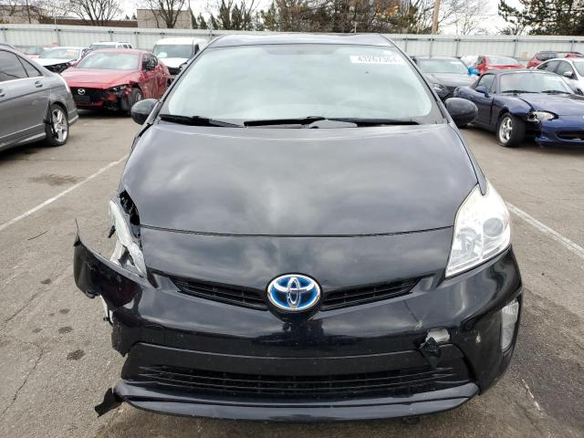 JTDKN3DU9F1954144 - 2015 TOYOTA PRIUS BLACK photo 5