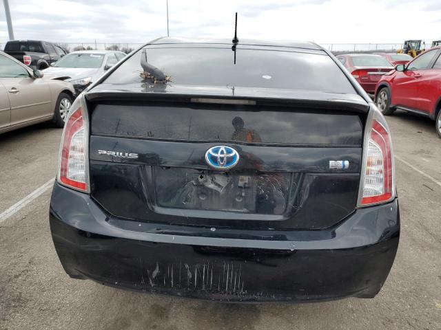 JTDKN3DU9F1954144 - 2015 TOYOTA PRIUS BLACK photo 6