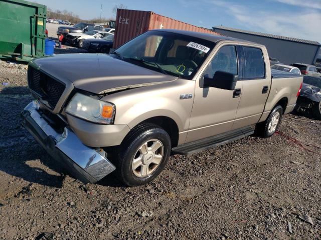 1FTPW12544KD41228 - 2004 FORD F150 SUPERCREW TAN photo 1