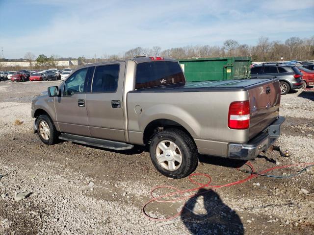 1FTPW12544KD41228 - 2004 FORD F150 SUPERCREW TAN photo 2