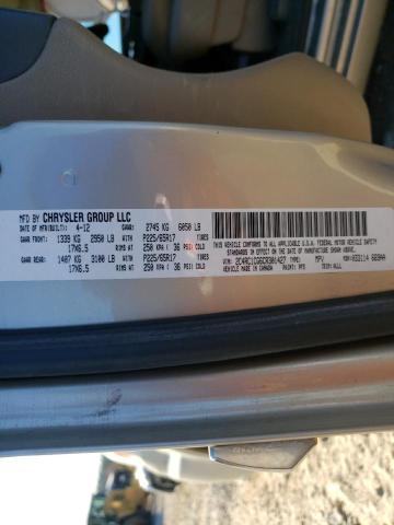 2C4RC1CG6CR301427 - 2012 CHRYSLER TOWN & COU TOURING L GOLD photo 13