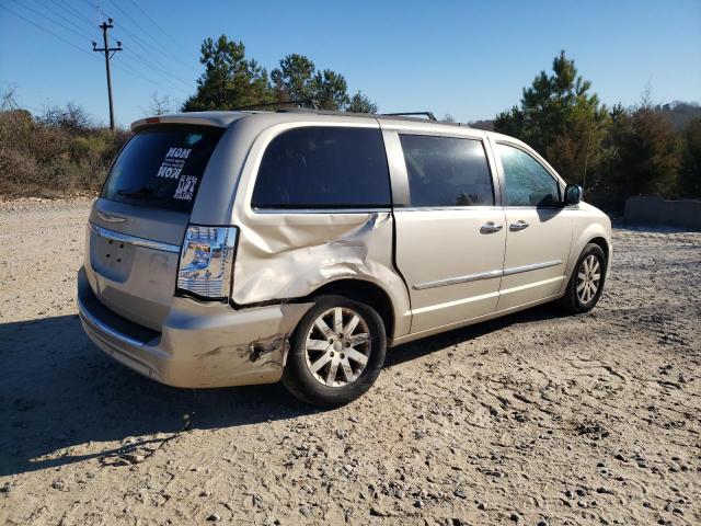 2C4RC1CG6CR301427 - 2012 CHRYSLER TOWN & COU TOURING L GOLD photo 3