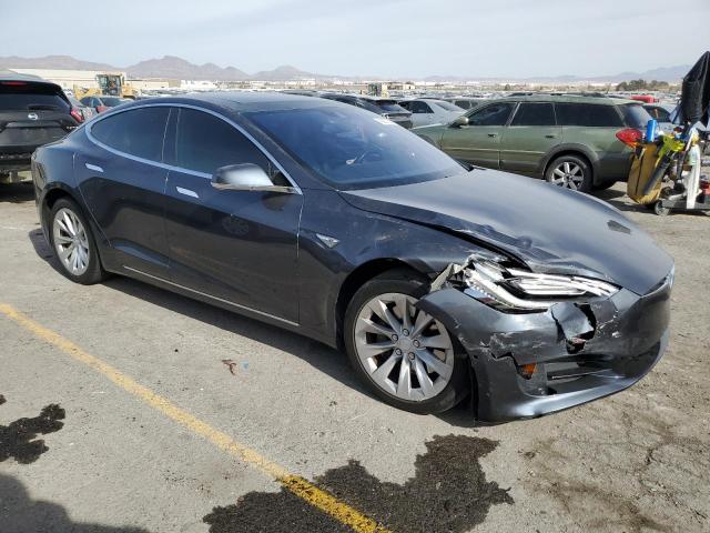 5YJSA1E10GF156984 - 2016 TESLA MODEL S GRAY photo 4