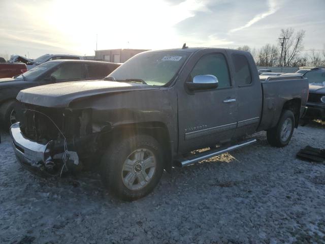 1GCRKSE77DZ144052 - 2013 CHEVROLET SILVERADO K1500 LT GRAY photo 1