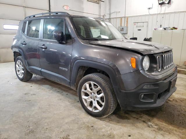 ZACCJBBBXJPJ14083 - 2018 JEEP RENEGADE LATITUDE GRAY photo 4