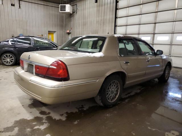 2MEFM74W3YX669946 - 2000 MERCURY GRAND MARQ GS GOLD photo 3