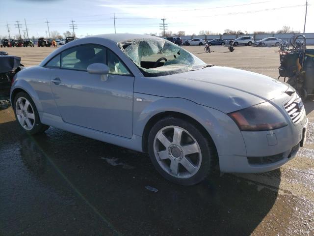 TRUWC28N621031527 - 2002 AUDI TT QUATTRO BLUE photo 4