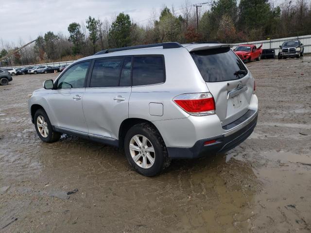 5TDZK3EH1CS072537 - 2012 TOYOTA HIGHLANDER BASE Күміс фото 2