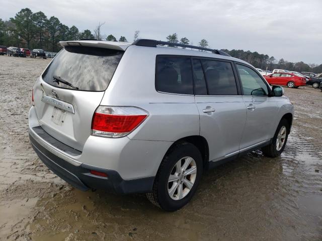 5TDZK3EH1CS072537 - 2012 TOYOTA HIGHLANDER BASE Күміс фото 3