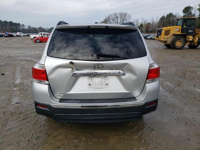 5TDZK3EH1CS072537 - 2012 TOYOTA HIGHLANDER BASE Күміс фото 6