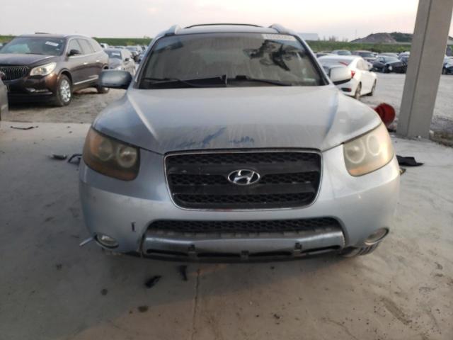 5NMSG13D57H051254 - 2007 HYUNDAI SANTA FE GLS BLUE photo 5